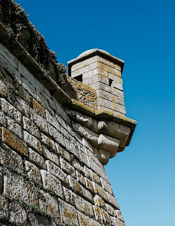 A detail of Castelo de Queijo, Porto. Unsplash:Isabella Mann