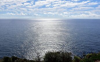 Light reflecting on the sea, Terceira Island, Azores, Portugal. Ries Bosch@Unsplash
