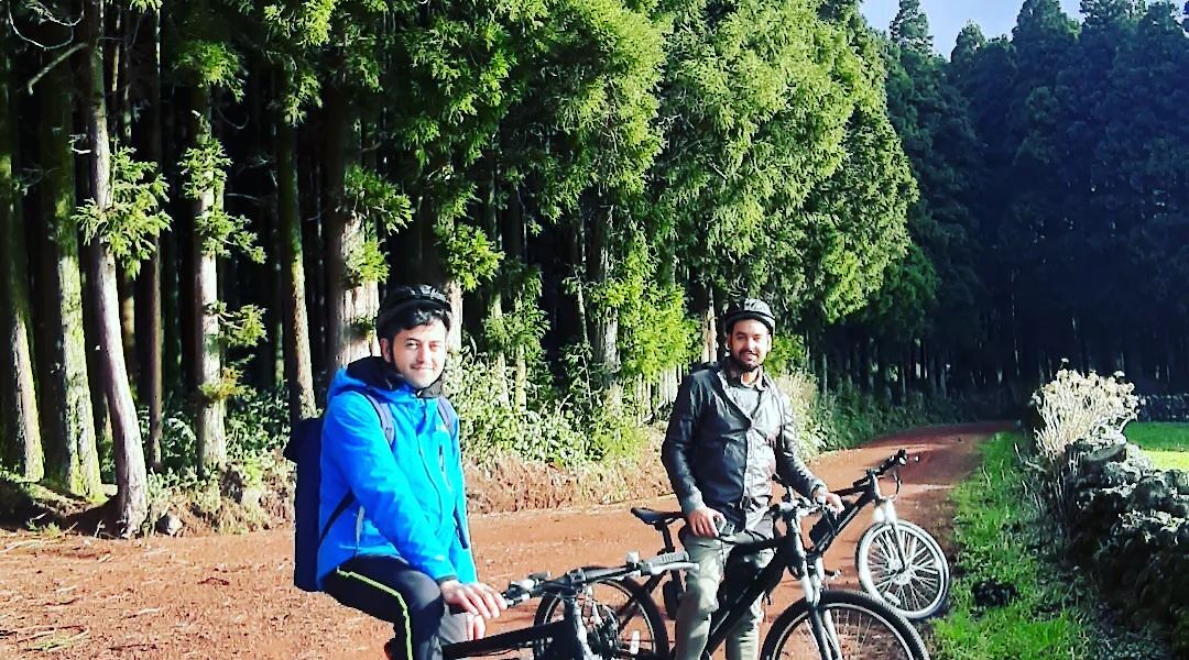 Stunning offroad bike paths, Terceira Island, Azores, Portugal. CC:Azores Nature Tours