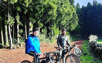 Stunning offroad bike paths, Terceira Island, Azores, Portugal. CC:Azores Nature Tours