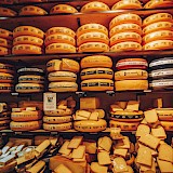 Gouda and Edam, the most famous Dutch cheeses. Unsplash:Dana Ward