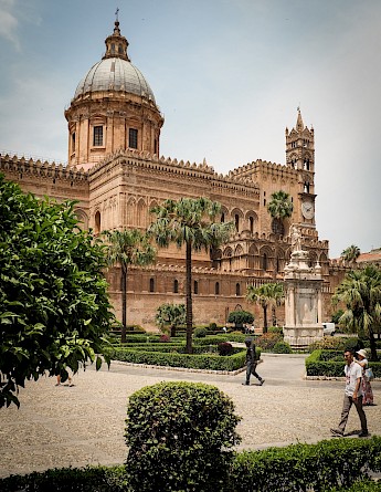 Palermo Cathedral, UNESCO site. Unsplash:Flo P