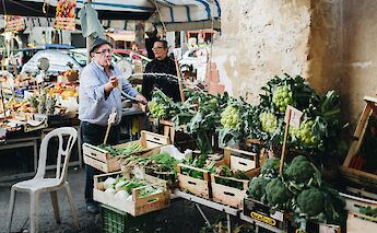 Palermo food market, Italy. Tomas Anton Escobar@Unsplash