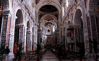 Interior of Casa Professa, Palermo. Flickr:Rino Porrovecchio