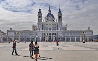 Almudena Cathedral, Madrid, Spain. Flickr: Claudia Schillinger