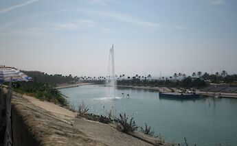 Fountain at Parc de la Mar, Palma, Mallorca, Spain. Flickr: Pablo Rodríguez