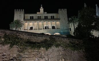 Palma de Mallorca by night, Spain. Flickr: Sergei Gussev