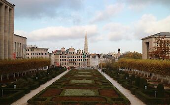 Gardens in Brussels, Belgium. Aleksandra@Unsplash