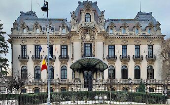 The Cantacuzino Palace, Bucharest, Romania. CC:Neoclassicism Enthusiast