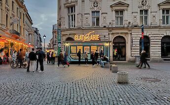 Shops in Bucharest, Romania. Jani Godari@Unsplash