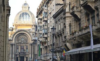 Street in Bucharest, Romania. At Wzimwpmfgey@Unsplash