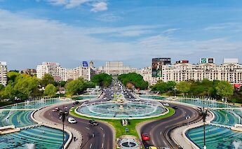 Aerial view of Bucharest, Romania. Aimen Denche@Unsplash