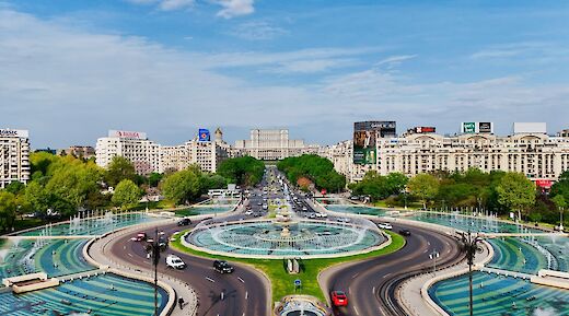Aerial view of Bucharest, Romania. Aimen Denche@Unsplash