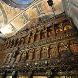 Interior of Stavropoleos Monastery, Bucharest. Fusion of Horizons@Flickr
