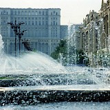 Unirii Fountains, Bucharest, Romania. Sludge G@Flickr