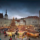 Christmas Market in Tallinn, Estonia. Hert Niks@Unsplash