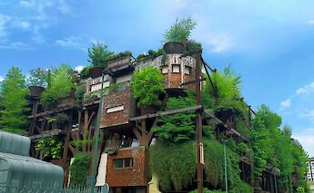 Eco-sustainable residential building, Turin, Italy. Chiara Guercio@Unsplash