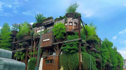 Eco-sustainable residential building, Turin, Italy. Chiara Guercio@Unsplash