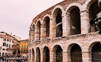 Arena di Verona, a Roman amphitheatre in Piazza Bra, Verona. Florin Gorgan@Unsplash
