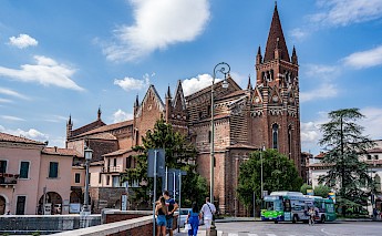 Church of San Fermo Maggiore, Verona. Patrick Pahkle@Unsplash