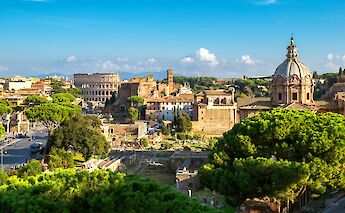 Skyline of Rome, Italy. Getty Images@Unsplash