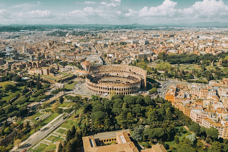 All roads lead to Rome. Spencer Davis@Unsplash
