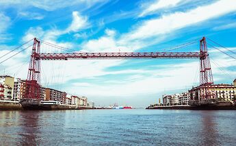 Bizkaia Bridge, Bilbao, Spain. Eneko Muino@Flickr