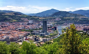 Panoramic view of Bilbao, Spain. Yves Alarie@Unsplash