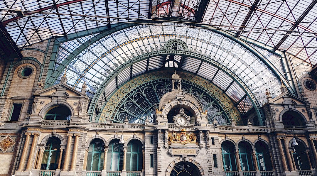 Antwerp Central Railway Station, awarded the first place for the most beautiful railway station in the world by Mashable magazine in 2014. Ishan@Unsplash