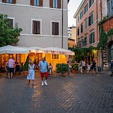 The vibe of Trastevere in the evening, Rome. Herry Sutanto@Unsplash