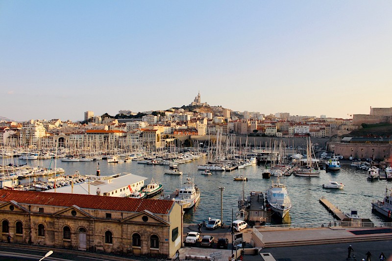 The Vieux Port, Old Port, Marseille, France. Elisa Schmidt@Unsplash