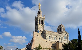 Basilica of Notre-Dame de la Garde, Marseille. Clement Bardot@Wikimedia Commons
