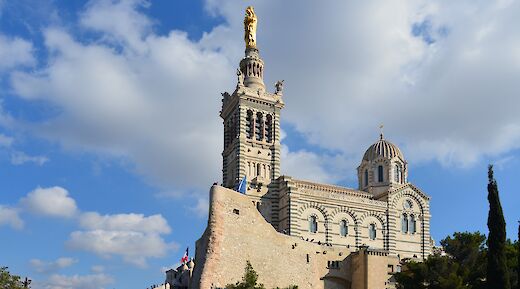 Basilica of Notre-Dame de la Garde, Marseille. Clement Bardot@Wikimedia Commons