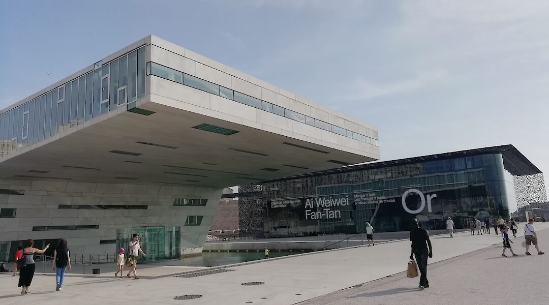 MuCEM - The Museum of European and Mediterranean Civilisations is a national museum located in Marseille, France. Houss 2020@Wikimedia Commons