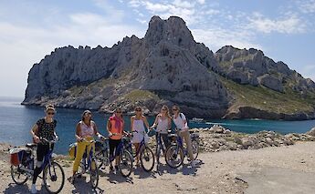 Calanques, Marseille, France. CC:Fada Bike Marseille