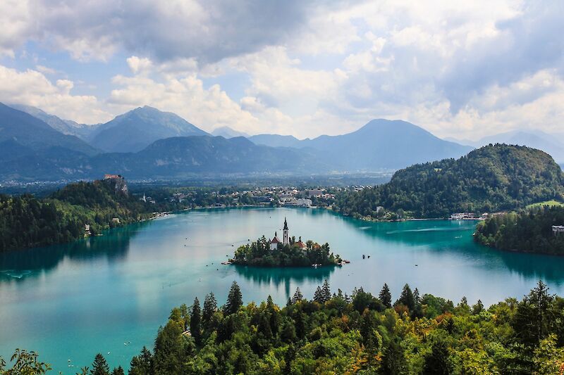 Mary's Church, Lake Bled, Slovenia. Arnaud Steckle@Unsplash