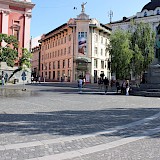 Franc Presern Square, city centre, Ljubljana. Maja Miklic@Unsplash