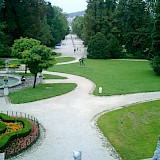 Tivoli City Park, Ljubljana, a view from Tivoli Castle. Kajikawa@Wikimedia Commons