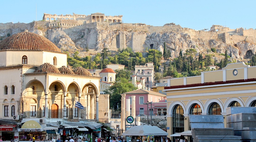 Monastiraki square, Athens. David Tip@Unsplash