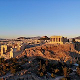 The Parthenon of Athens, as seen from above. Dimitris Kiriakakis@Unsplash