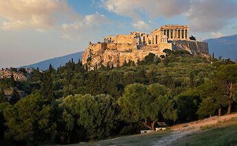 The Acropolis at sunset, Athens, Greece. Getty Images@Unsplash
