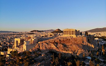Sunset over Athens, Greece. Dimitris Kiriakakis@Unsplash