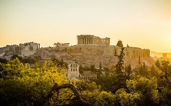 The Acropolis at sunset, Athens, Greece. Leonhard Niederwimmer@Unsplash