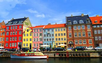 Colorful buildings, Copenhagen, Denmark. Michael Jerrard@Unsplash