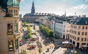 Copenhagen skyline, Denmark. Getty Images@Unsplash