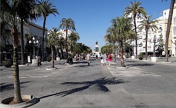 Plaza de San Juan de Dios - Cadiz, Spain. Wayne77@Wikimedia Commons
