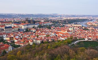 Panoramic shot of Prague, Czech Republic. Timo Volz@Unsplash