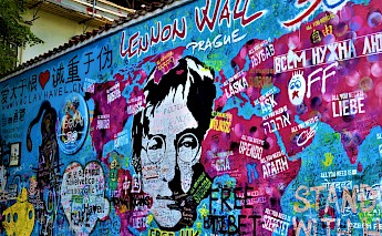 John Lennon Wall, Prague. David Sedlecký@CC