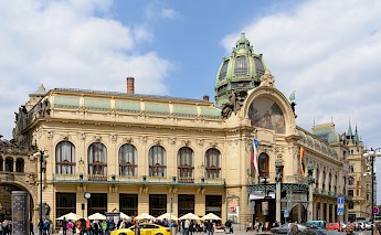 Prague Municipal House. Uoaei1@CC