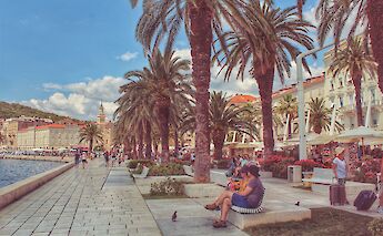 Riva promenade, Split, Croatia. Patricia Jekki@Unsplash